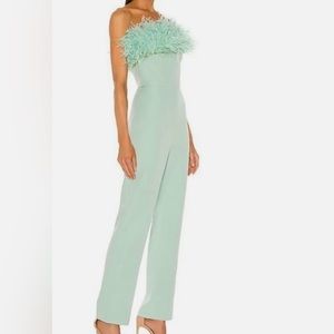 NWT Bronx & Banco Lola Jumpsuit Mint Green Womens Size S/4